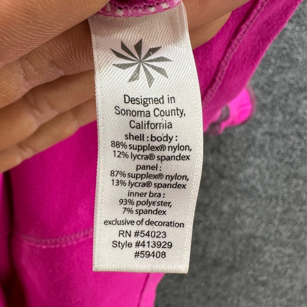 Athleta Prasada Womens Pink Racerback Athletic Tank Top, Size M - Picture 9 of 9